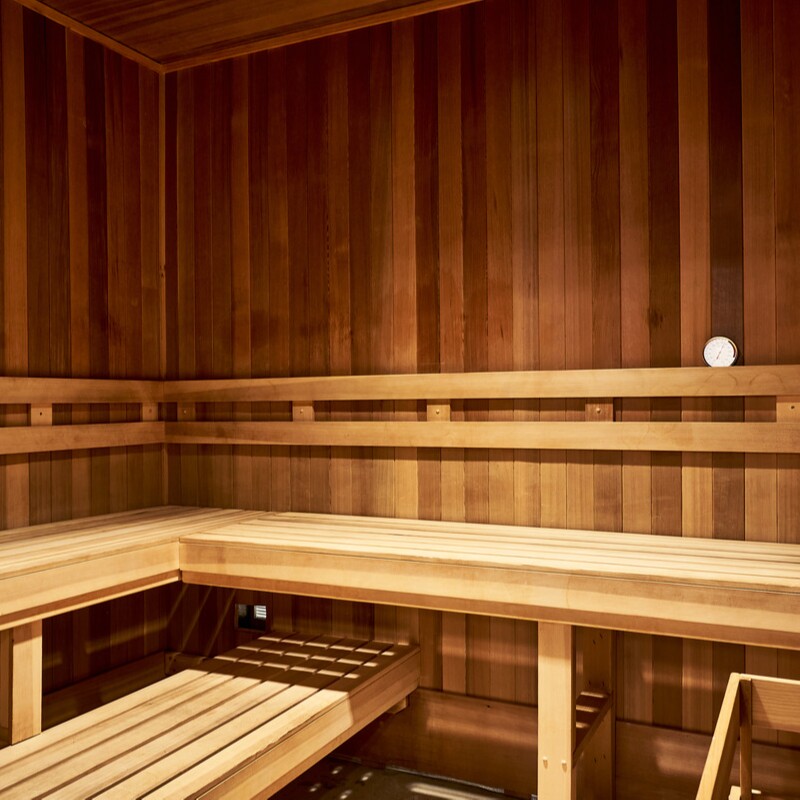 Steam room & sauna at City Fitness Logan Square