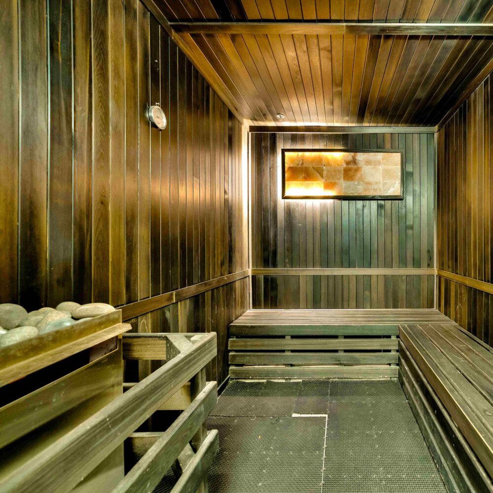 Sauna at City Fitness Fishtown