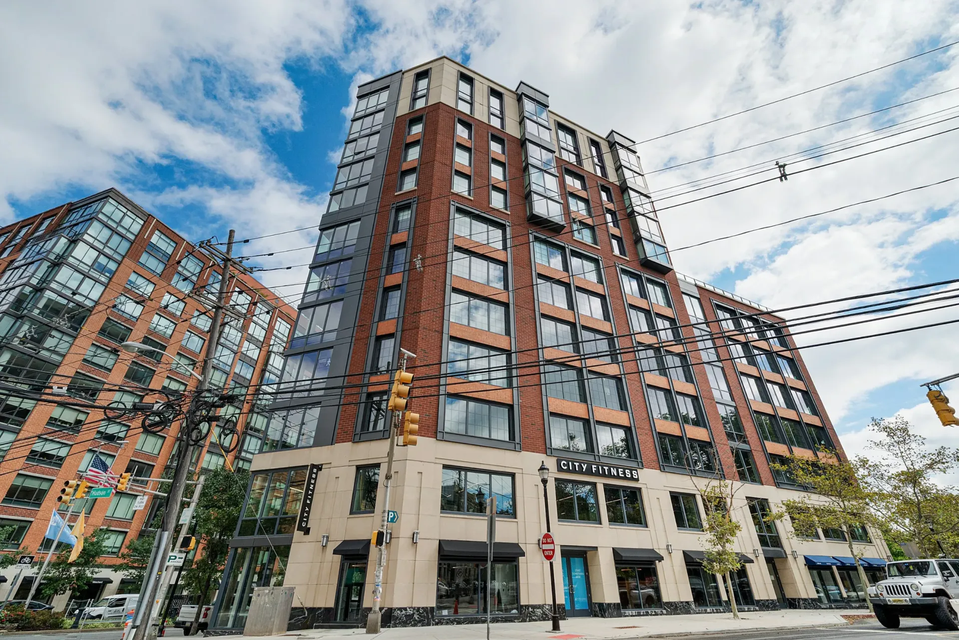 The Maxwell Place building, home of City Fitness Hoboken